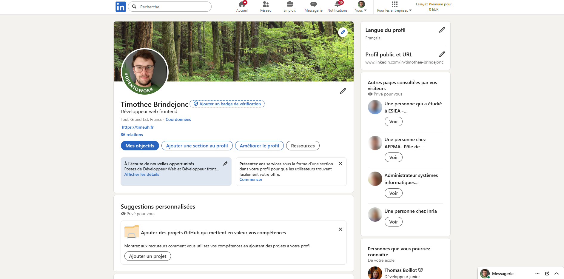 Illustration de contact